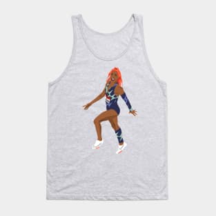 sha'carri richardson track runner Tank Top